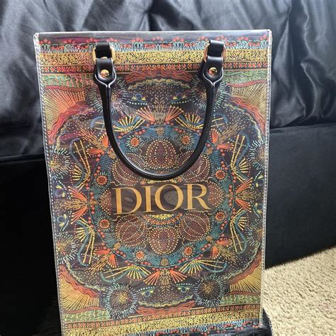 dior love tote|Dior shopping tote.